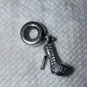 Silver High Heel Shoe Pandora Charm​​​​​